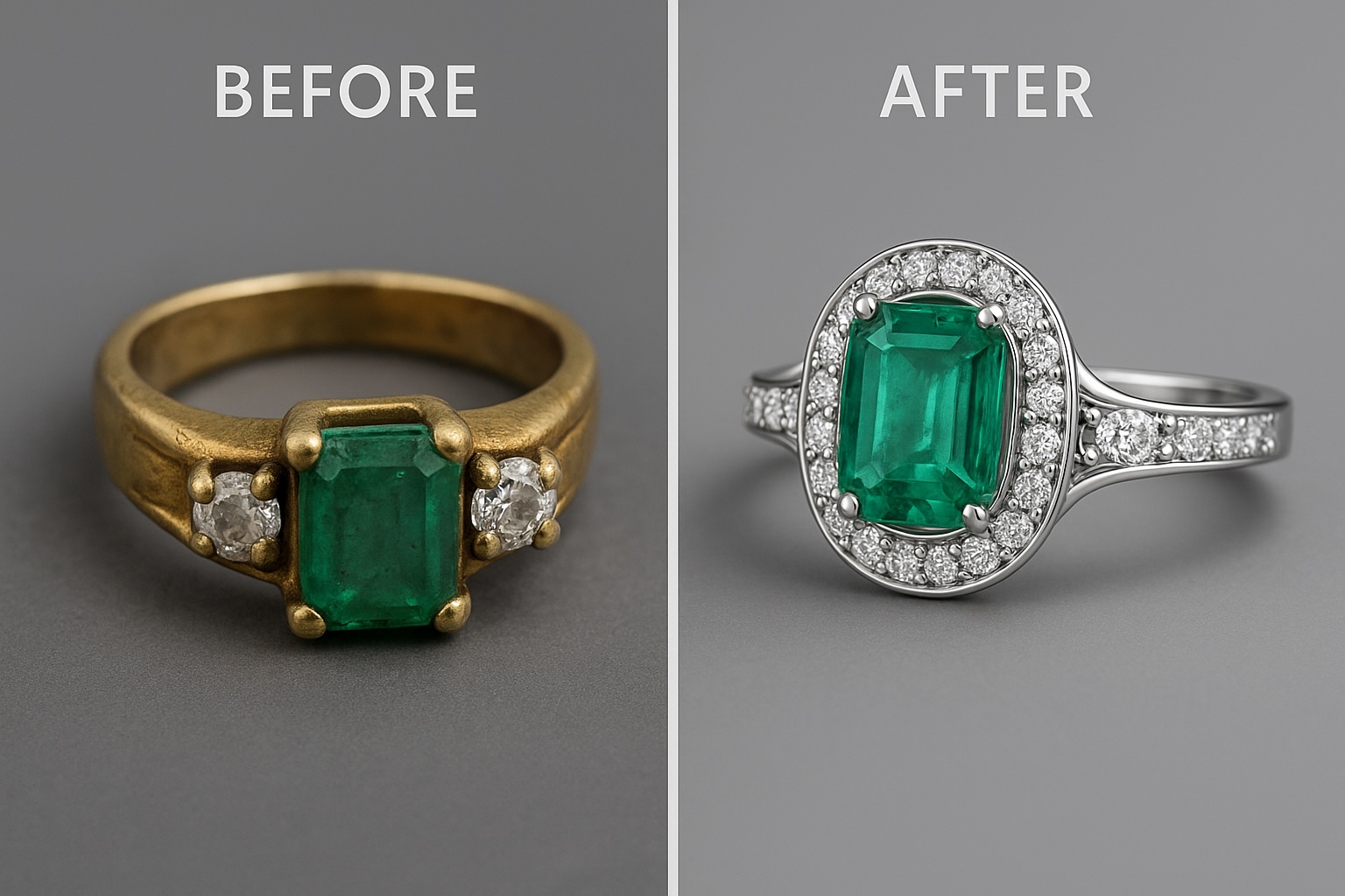 Emerald Ring Restoration