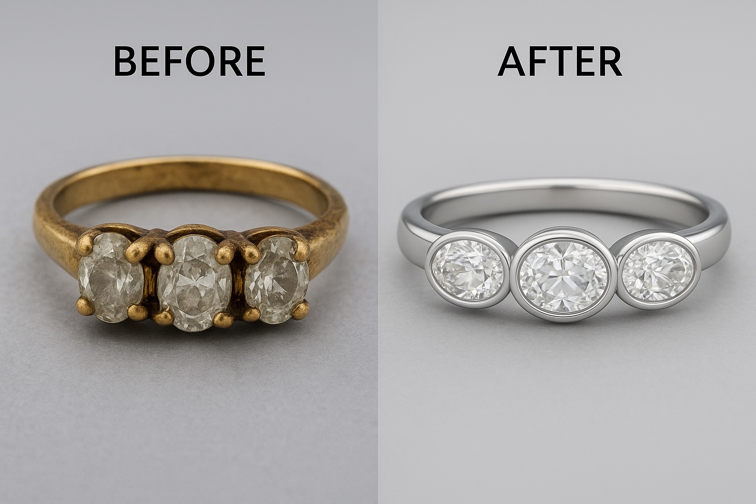 Three-Stone Ring Redesign